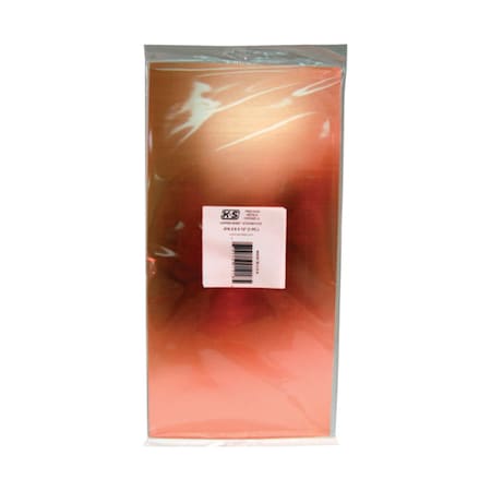 K&S Precision Metals K&S 0.025 in. X 6 in. W X 12 in. L Copper Plain Sheet Metal 01217